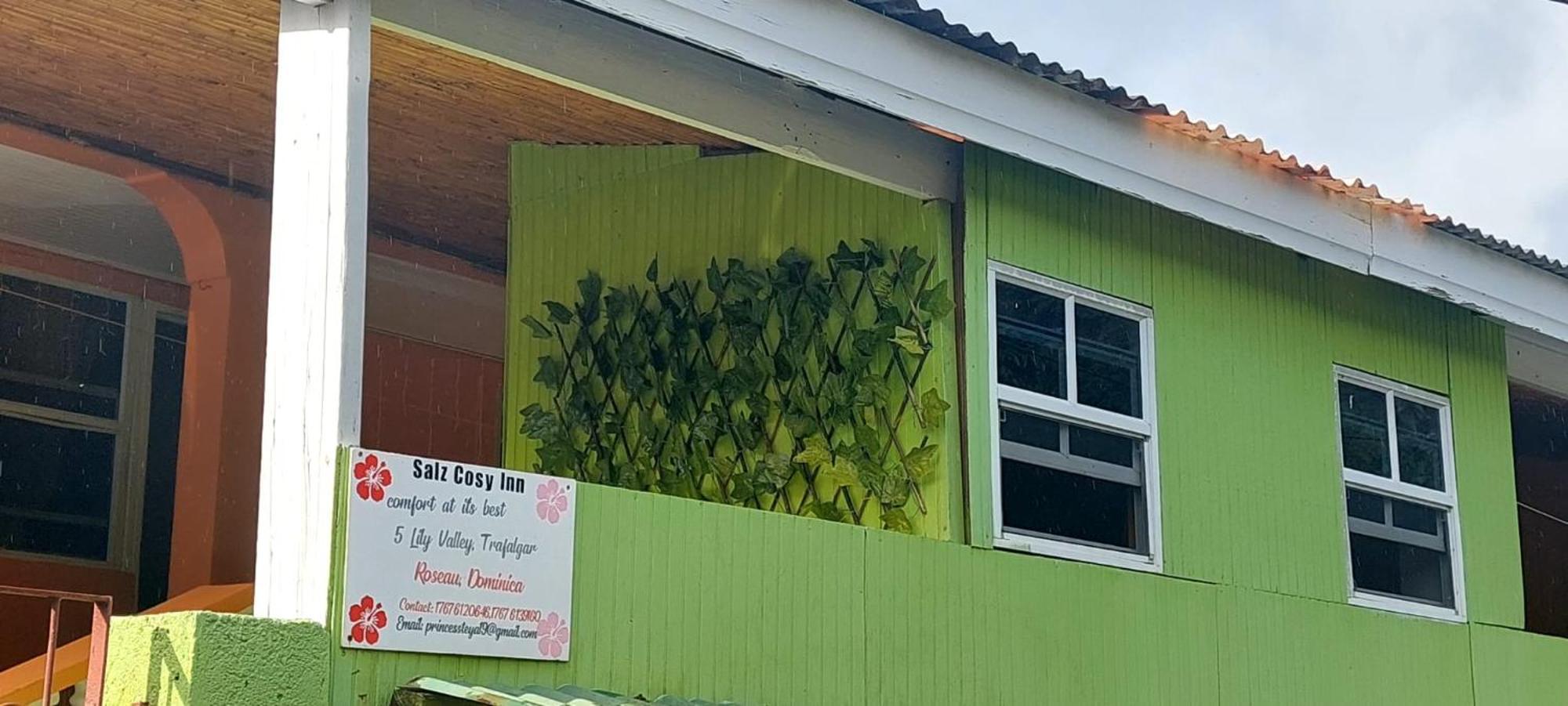 Salz Cozy Inn Roseau Bagian luar foto